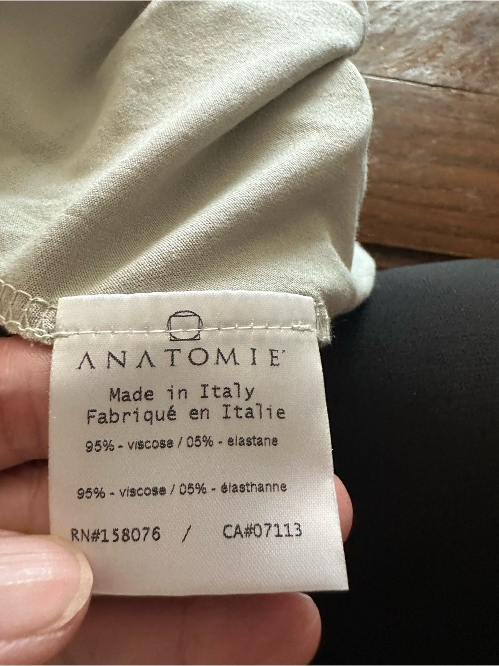 Anatomie Women's Long-Sleeve Cardigan Shirt - Light Gray tan medium - Picture 4 of 7